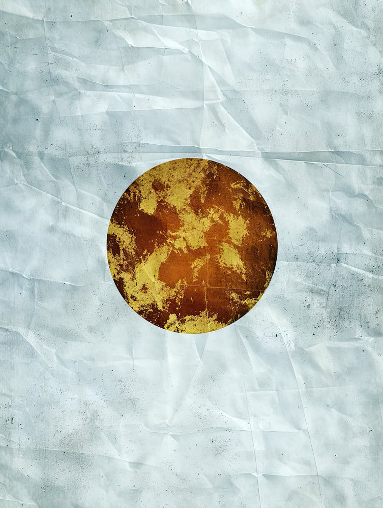 Taiwan Flag, Minimalist, Bauhaus