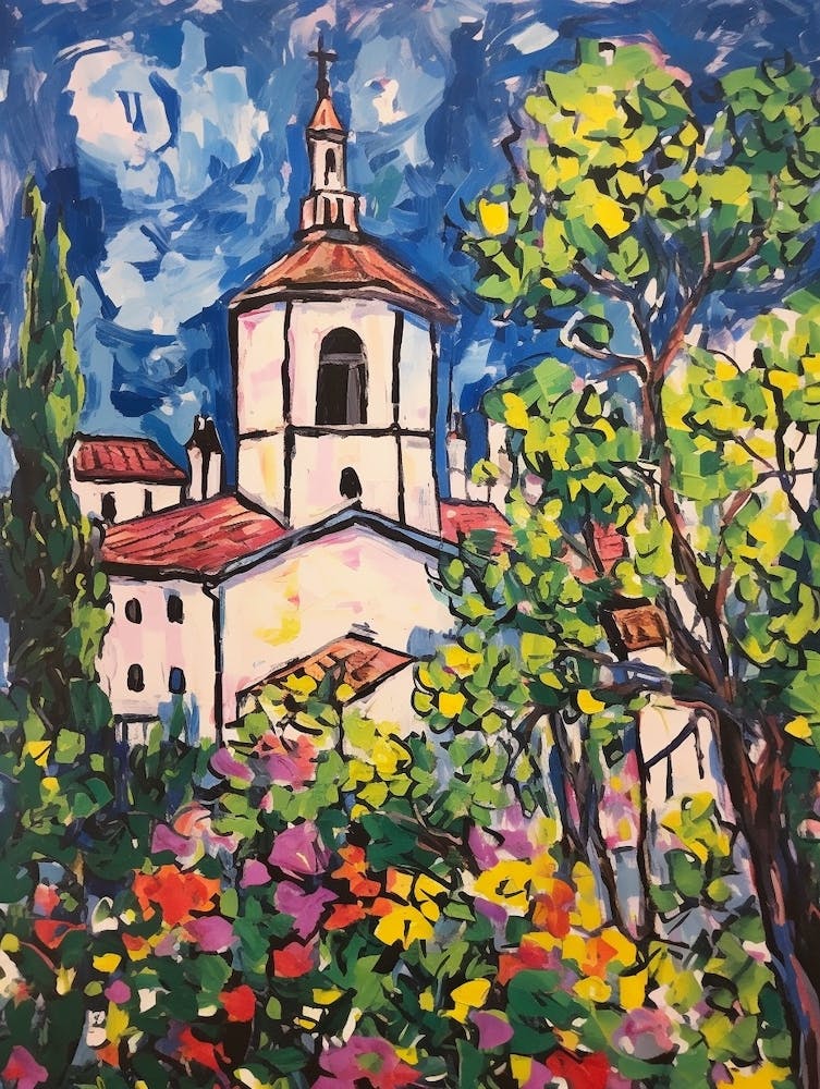 Ravenna Italy 3 Fauvist Painting