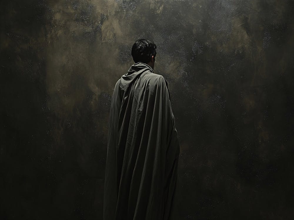 Man In A Cloak 1