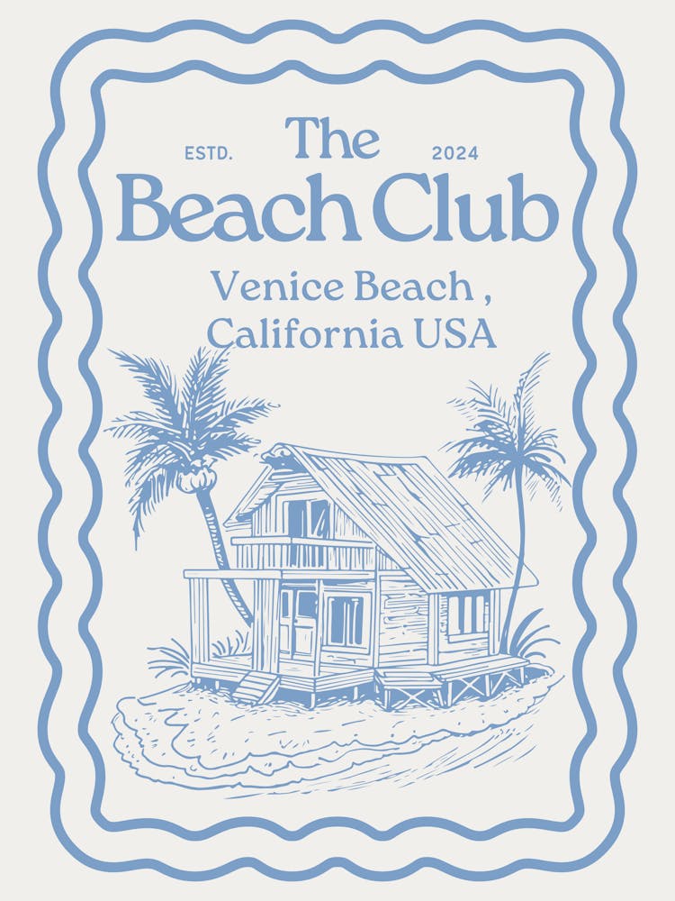 The Beach Club | Venice Beach California Travel | Coastal Tropical Beachy