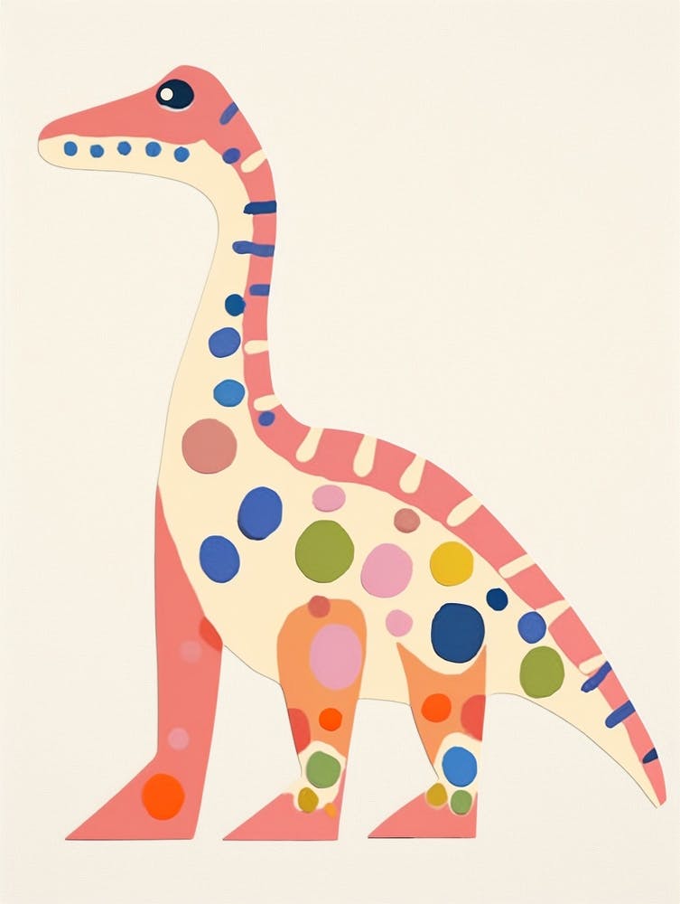 Nursery Dinosaur Art Camptosaurus 2