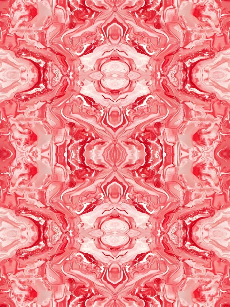 Marbled Red Fabric