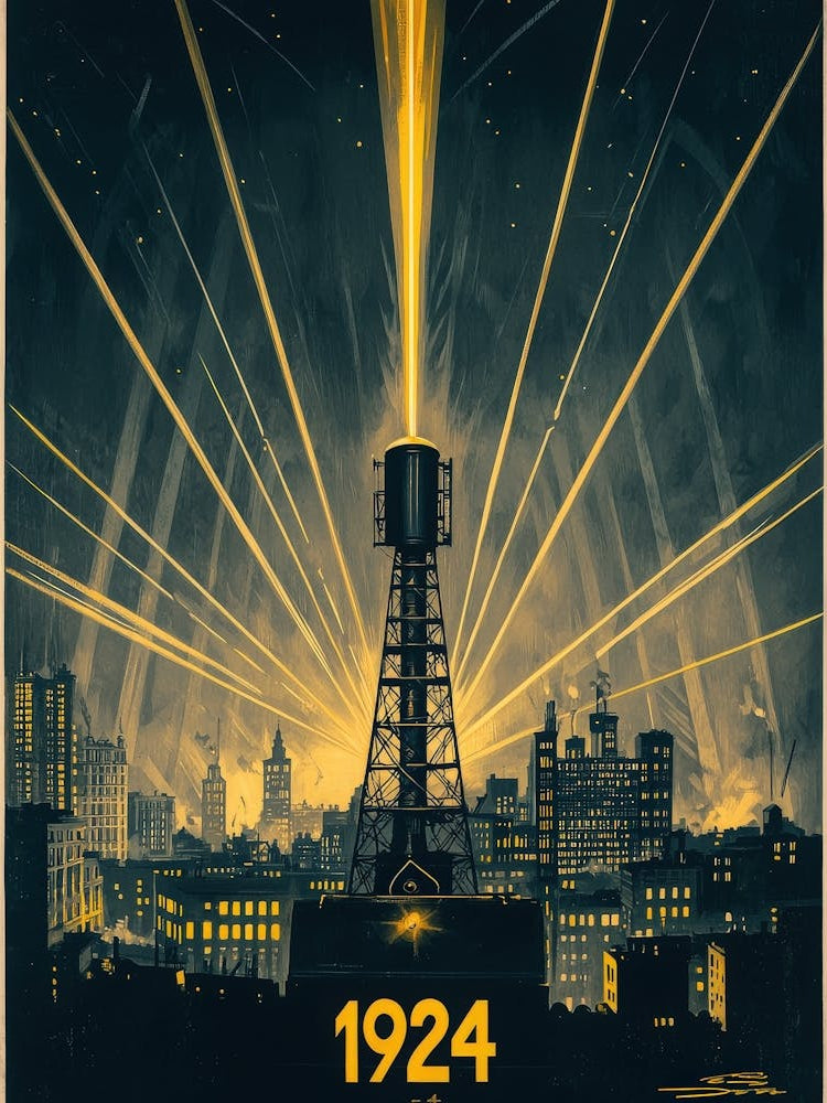 Aihrgdesign A Vintage Technology Poster Celebrating The First 9a659110 Be1f 4308 A87c 1aa75893f492 3