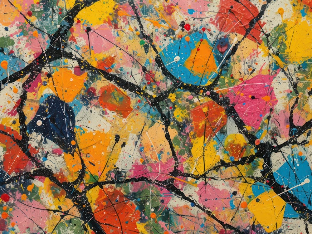 Contemporary Artwork Inspired By Jackson Pollock 1