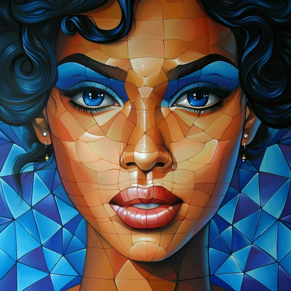 Geometric Woman 1