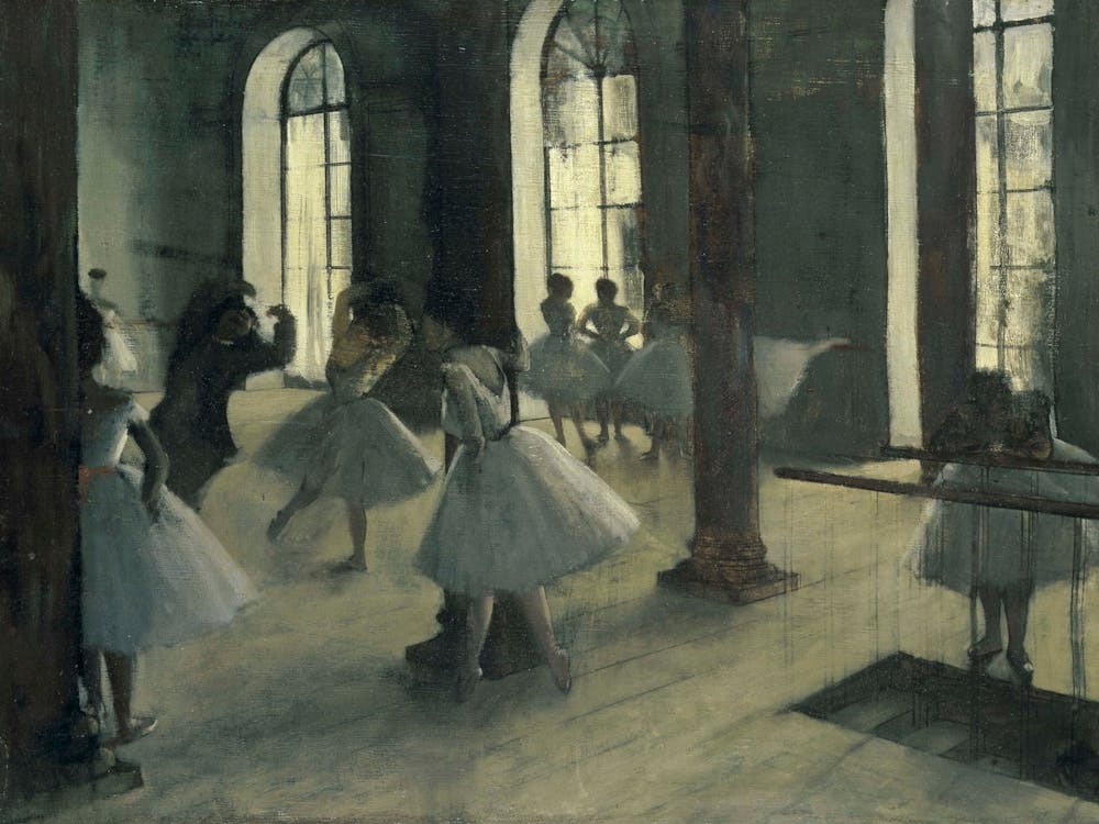 La Répétition Au Foyer De La Danse, Edgar Degas