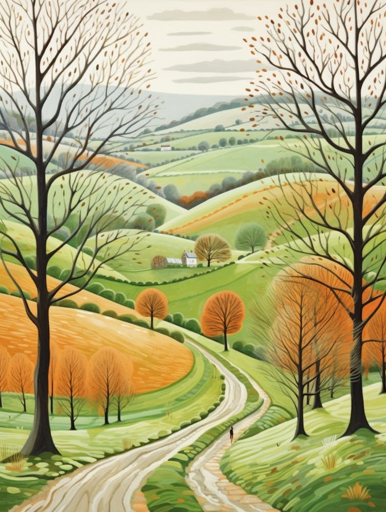 Brecon Beacons National Park Wales 1 Hike Illustration