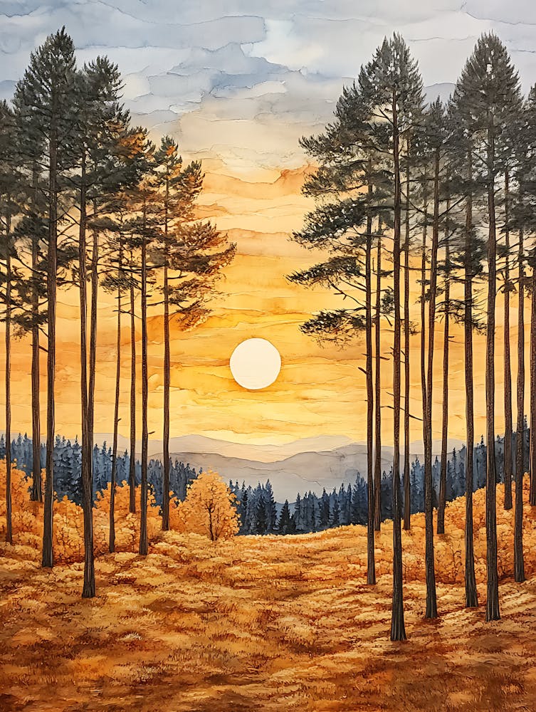 Beautiful Autumn Painting 2
