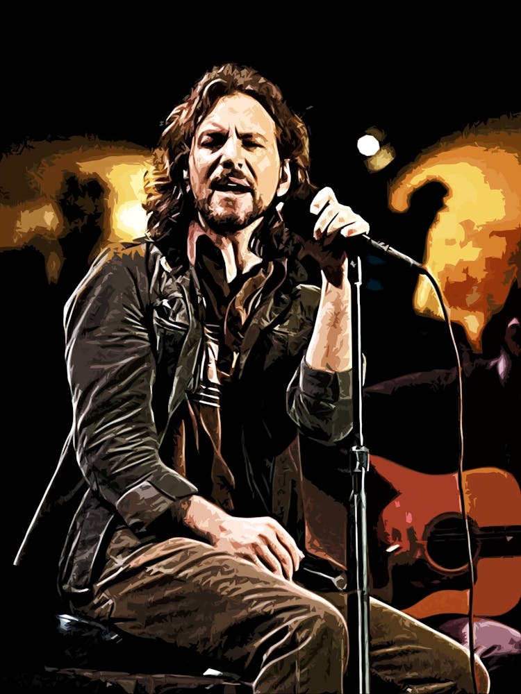 Eddie Vedder Lead pearl jam music band 4