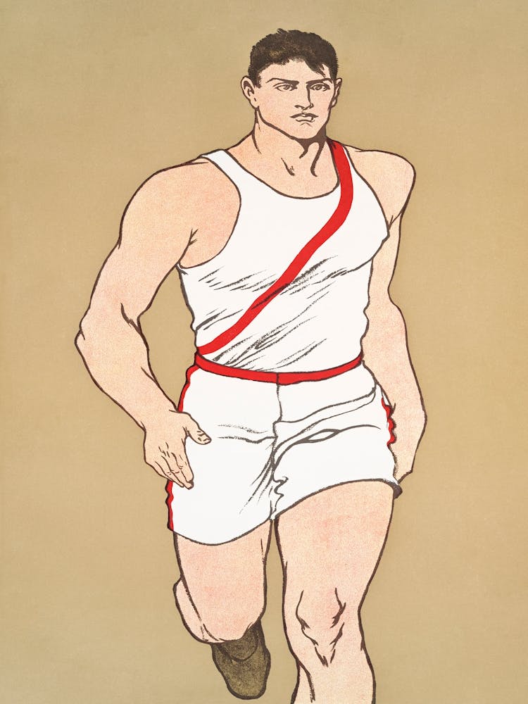 Runner (1908), Edward Penfield