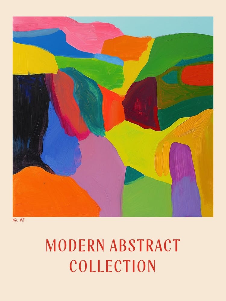 Modern Abstract Collection Poster 43