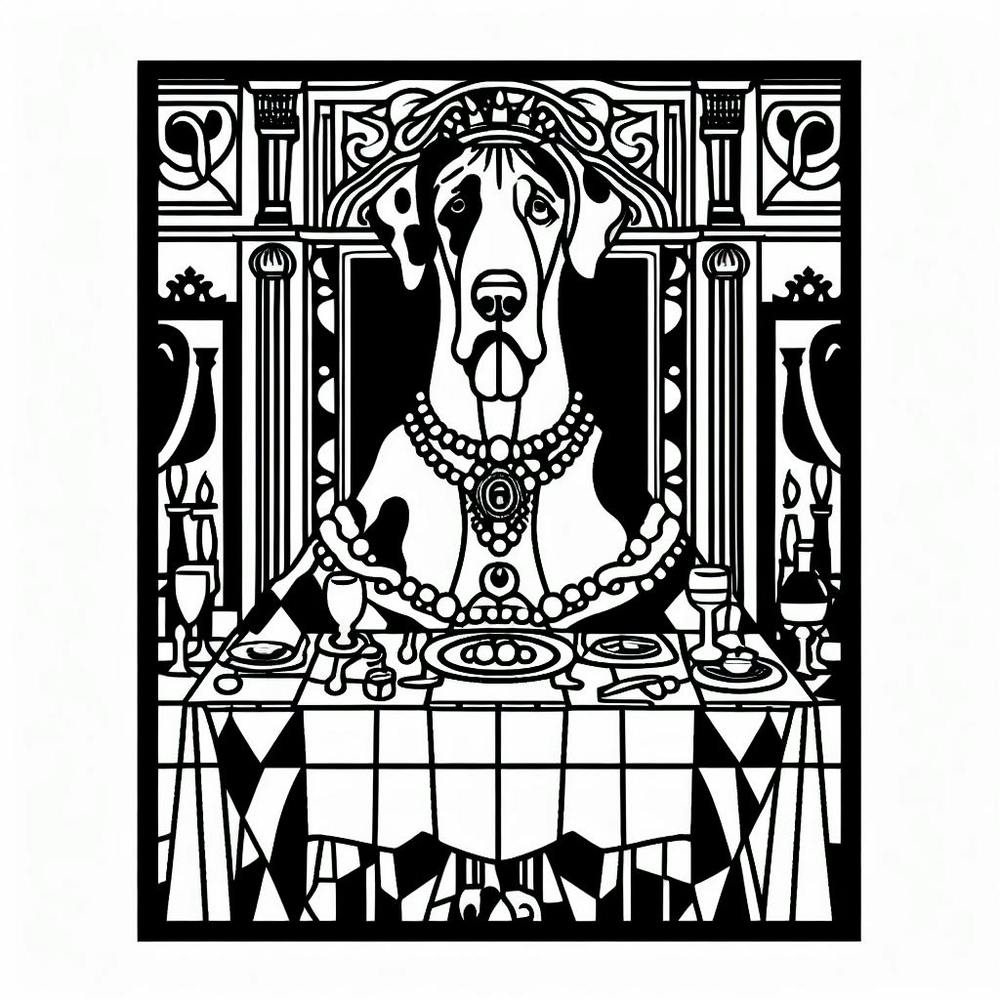 Great Dane S Regal Feast
