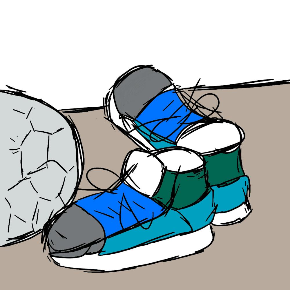 Soccer Shoes And Ball