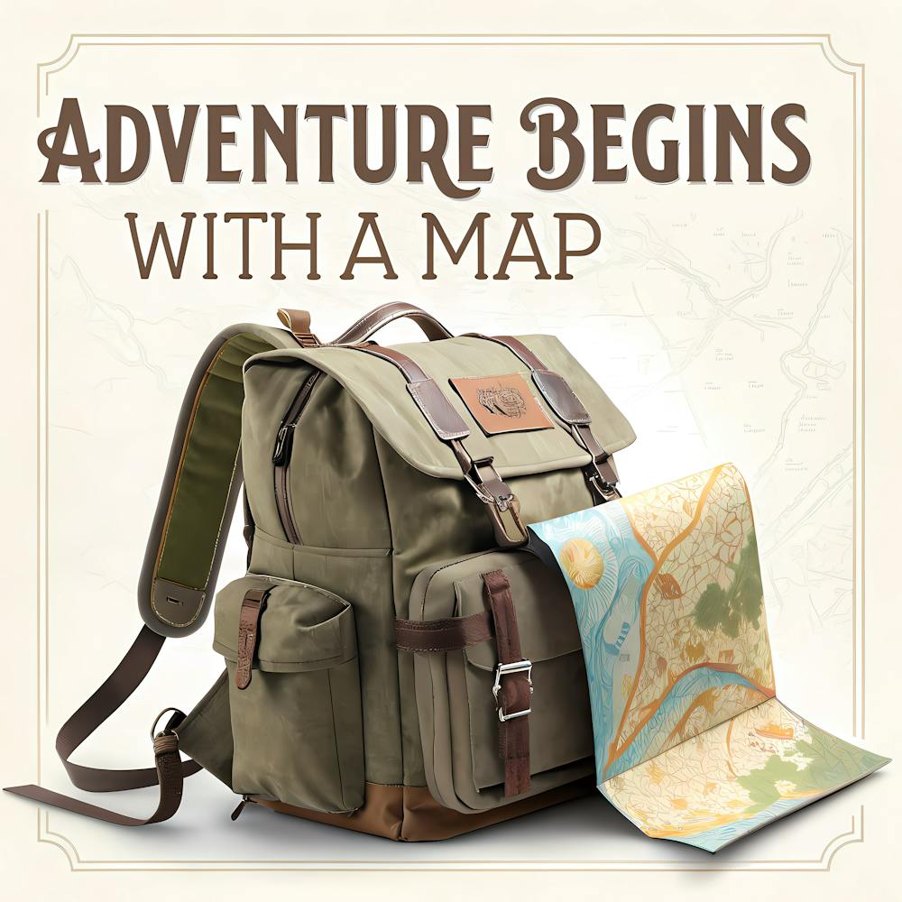 Adventure Begins With A Map