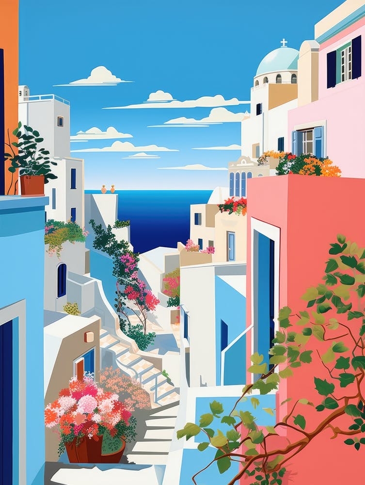 Santorini Town