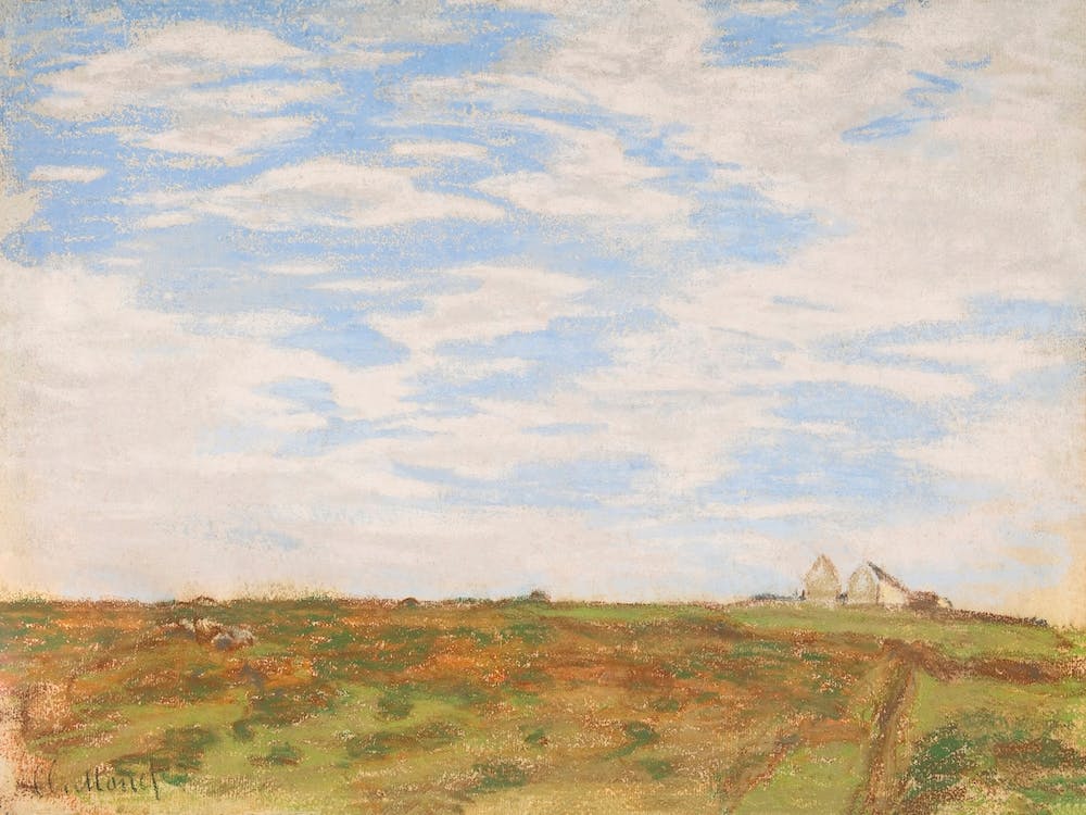 Landscape (1864–1866), Claude Monet
