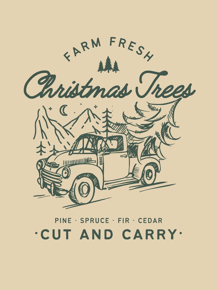 Farm Fresh Christmas Tree 2