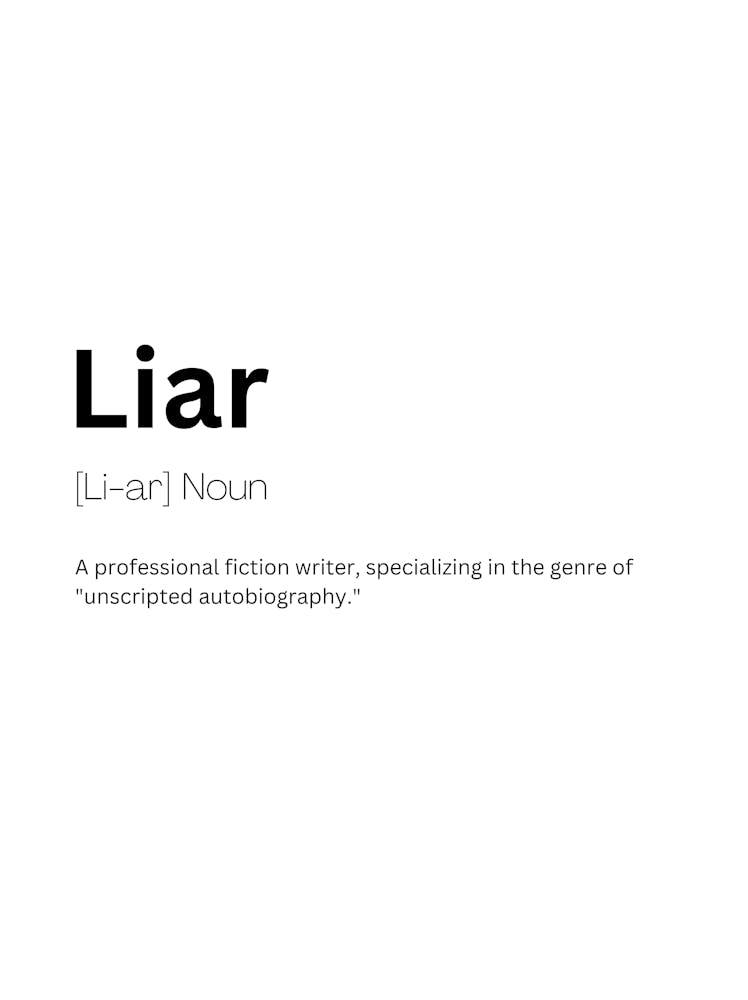 Liar Definition Meaning