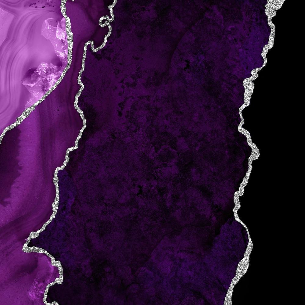 Purple & Silver Agate Texture 01