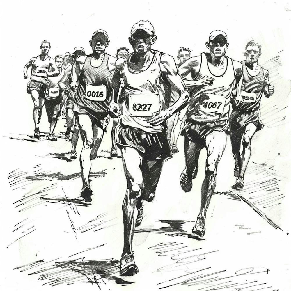 Marathon Runners 6