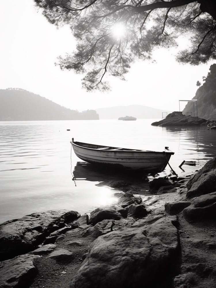 Lerici, Italy, Black And White Photography 4