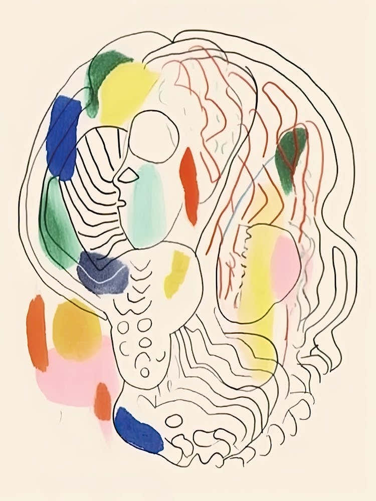 Enigma Line Art Abstract 10