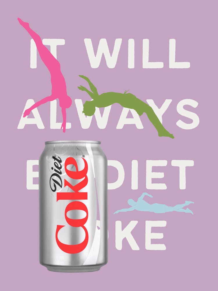 IT WILL ALWAYS BE DIET COKE! Trendy purple  bar cart decor