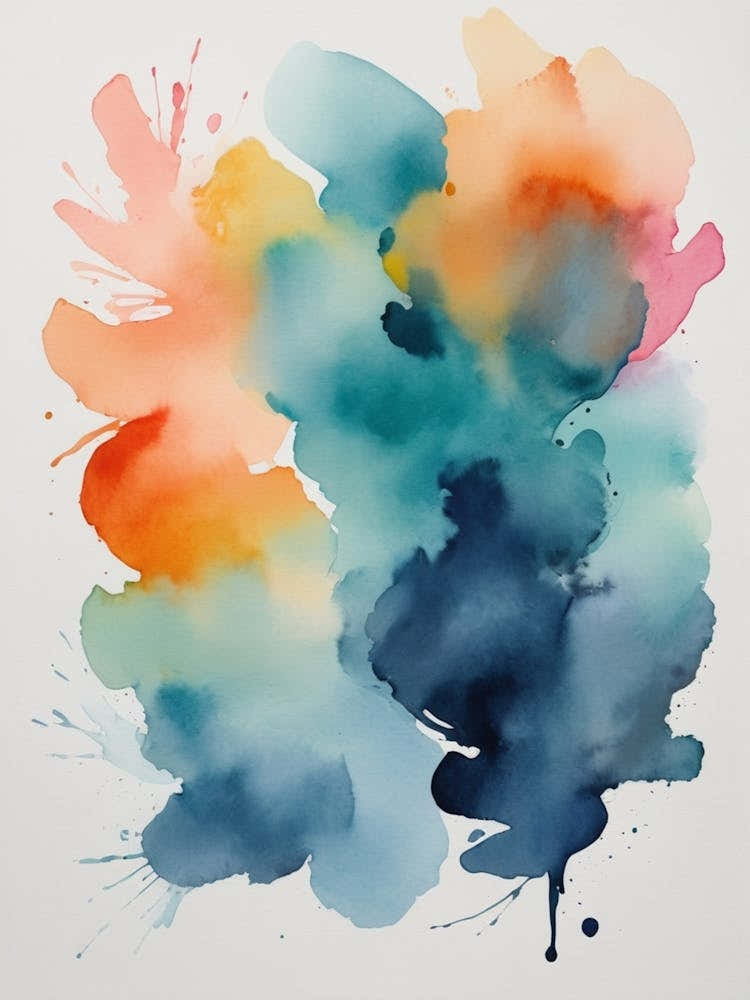 Watercolor Splashes 3