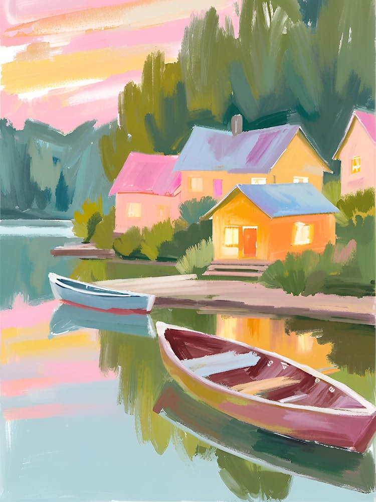 Houses On The Lake