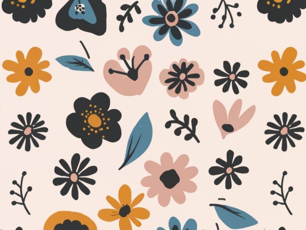 Blumenmuster 3