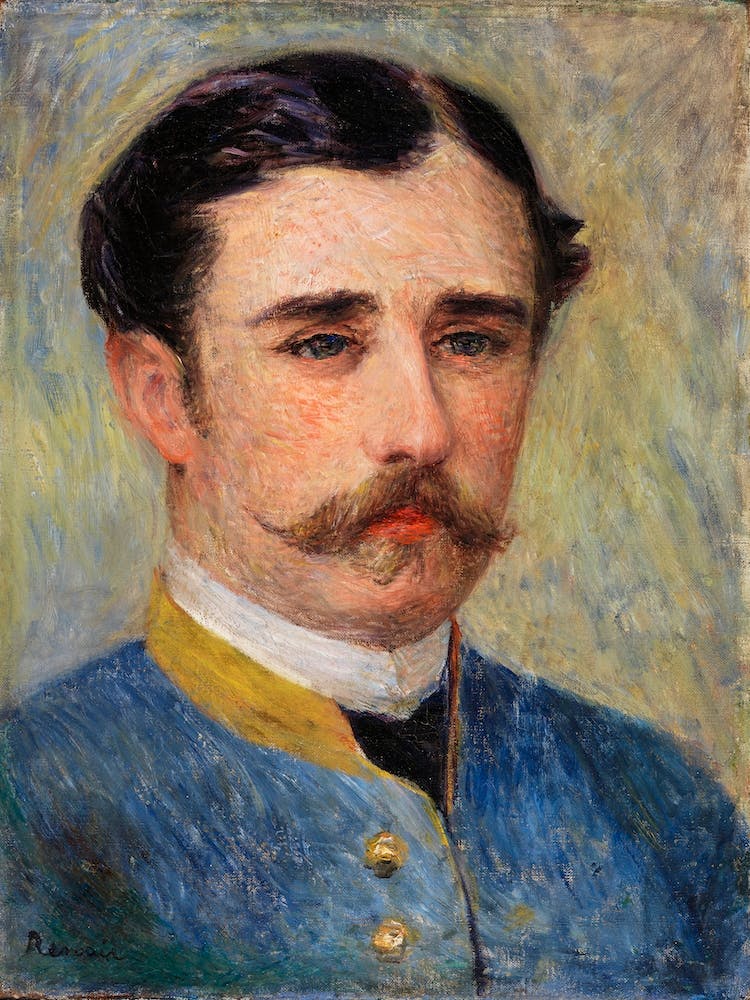 Portrait Of A Man (Monsieur Charpentier) (1879), Pierre Auguste Renoir