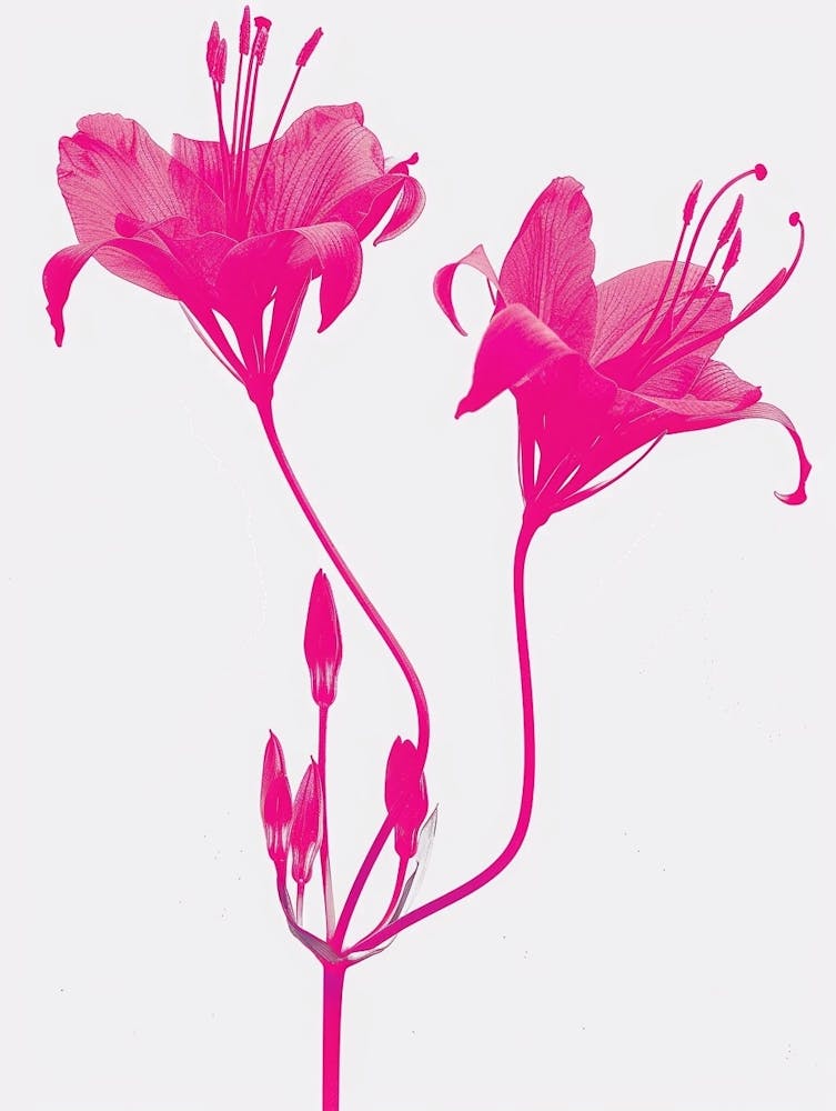 Hot Pink Gloriosa Lily 1