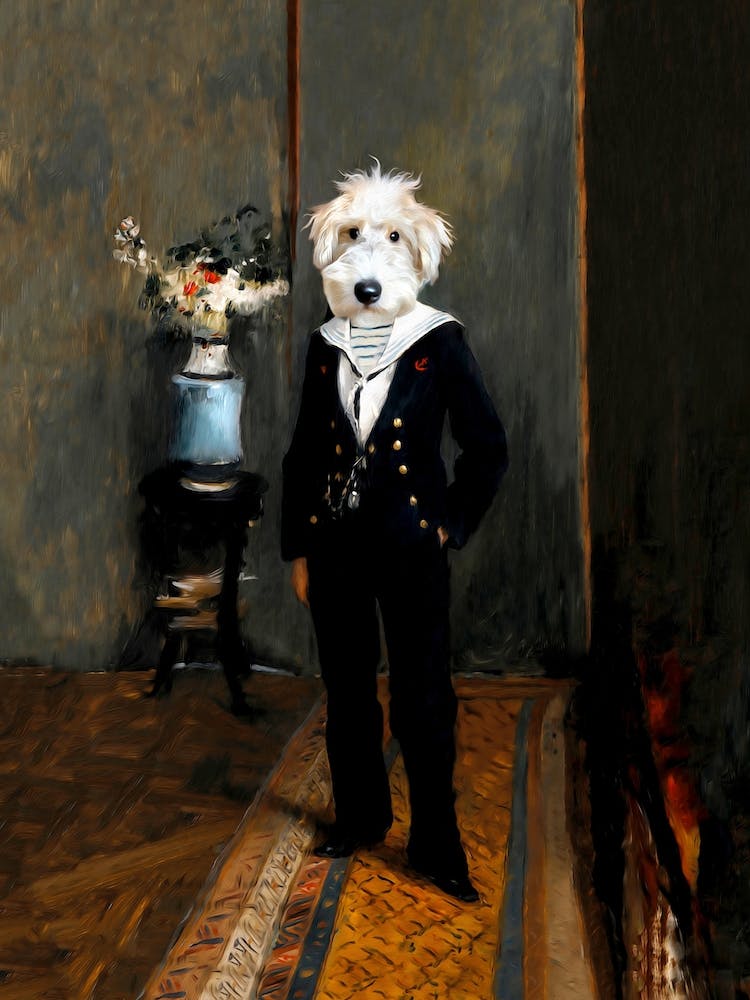 Kind Sailor Lupo Pet Portraits