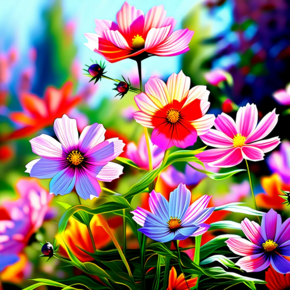 Colorful Flowers 3