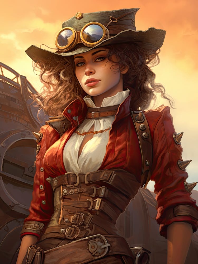 Steampunk Cowgirl 4