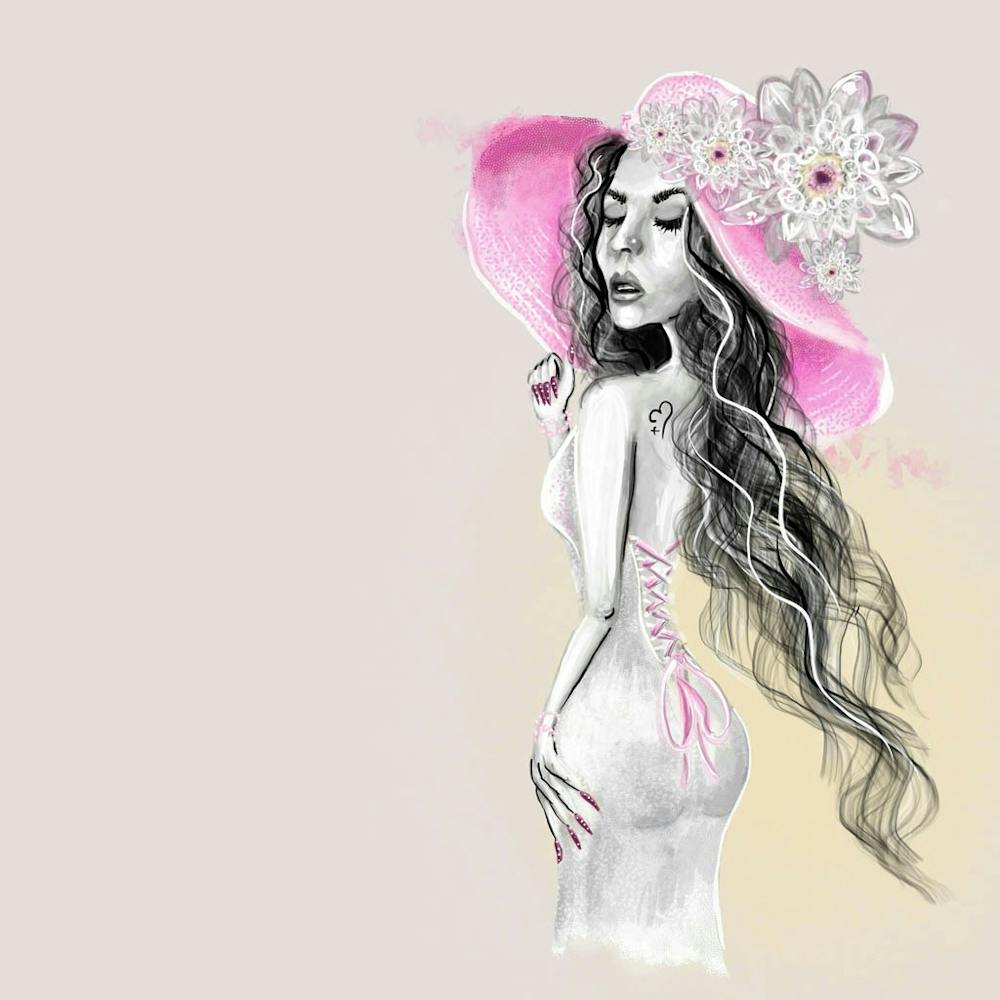 Pink Hat Summer Fashion