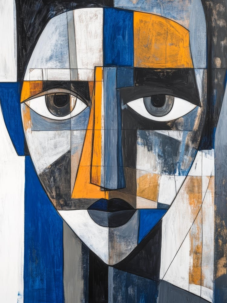 Abstract Portrait Of A Man 18