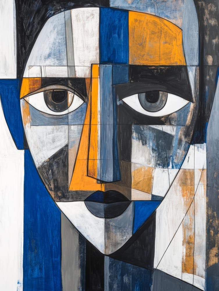 Abstract Portrait Of A Man 18
