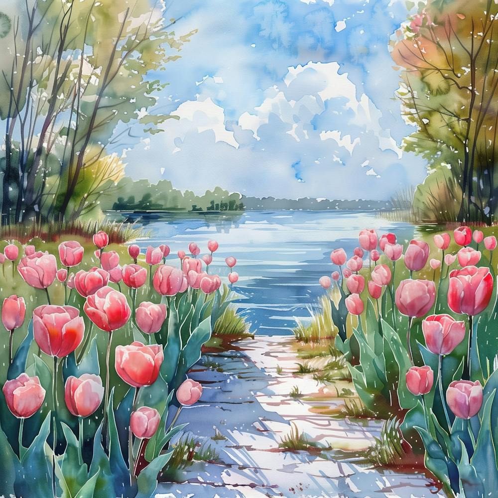 Pink Tulips