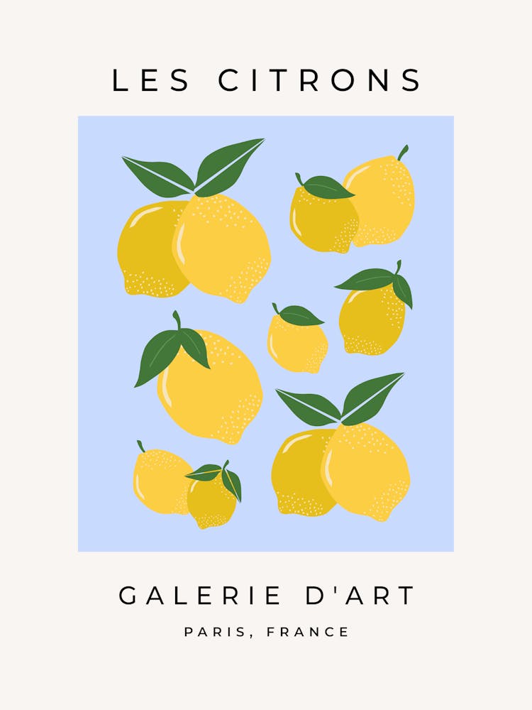 Les Citrons | 03 - Lemon Yellow And Blue
