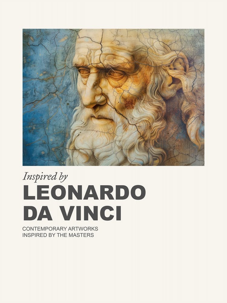 Museum Poster Inspired By Leonardo Da Vinci 1