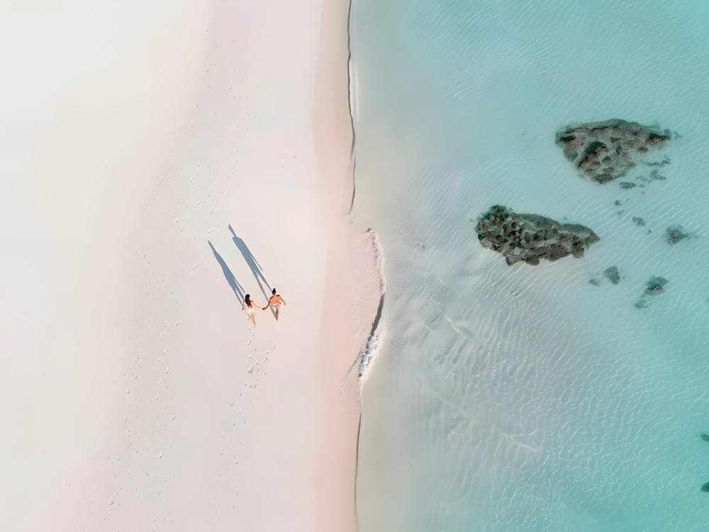 Aerial View Of A Beach 4