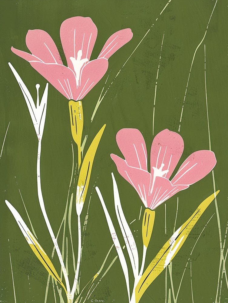 Pink & Green Veronica 3
