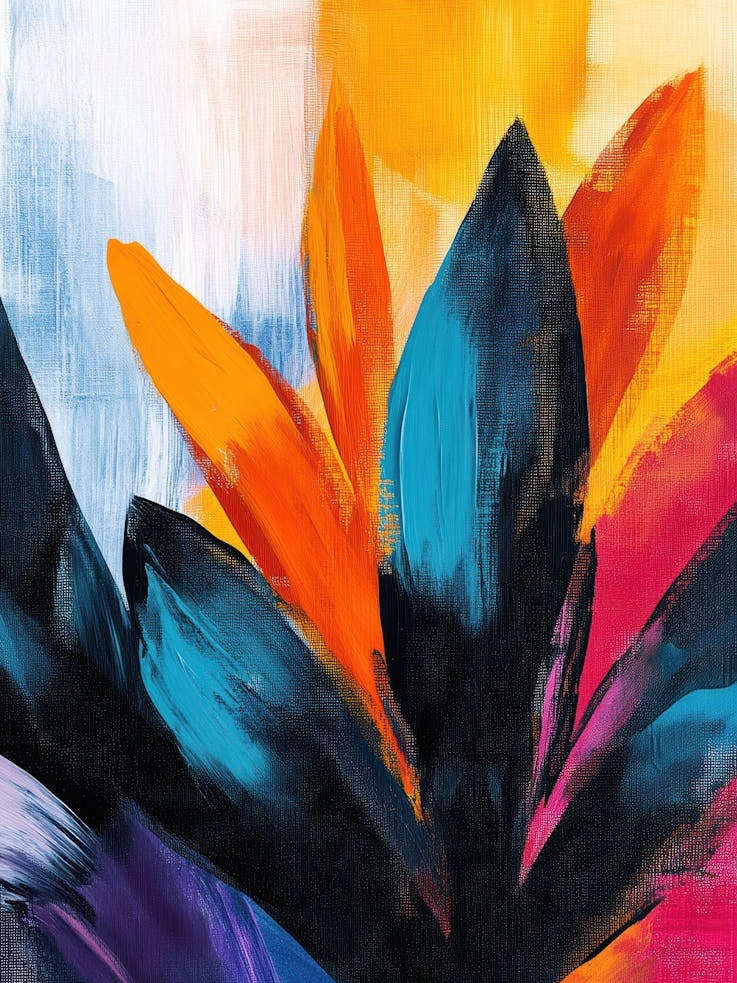 Bird Of Paradise Canvas Print 4