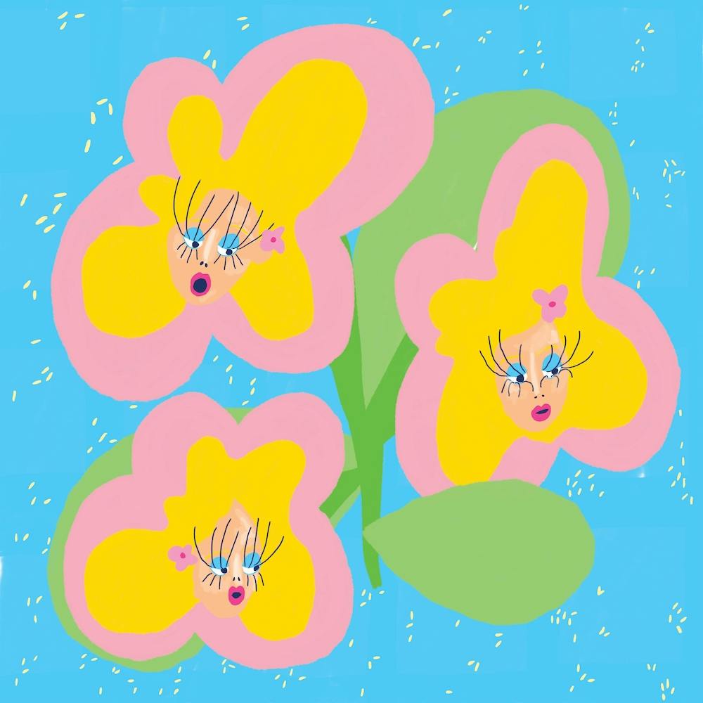 Bouquet Babes  Square