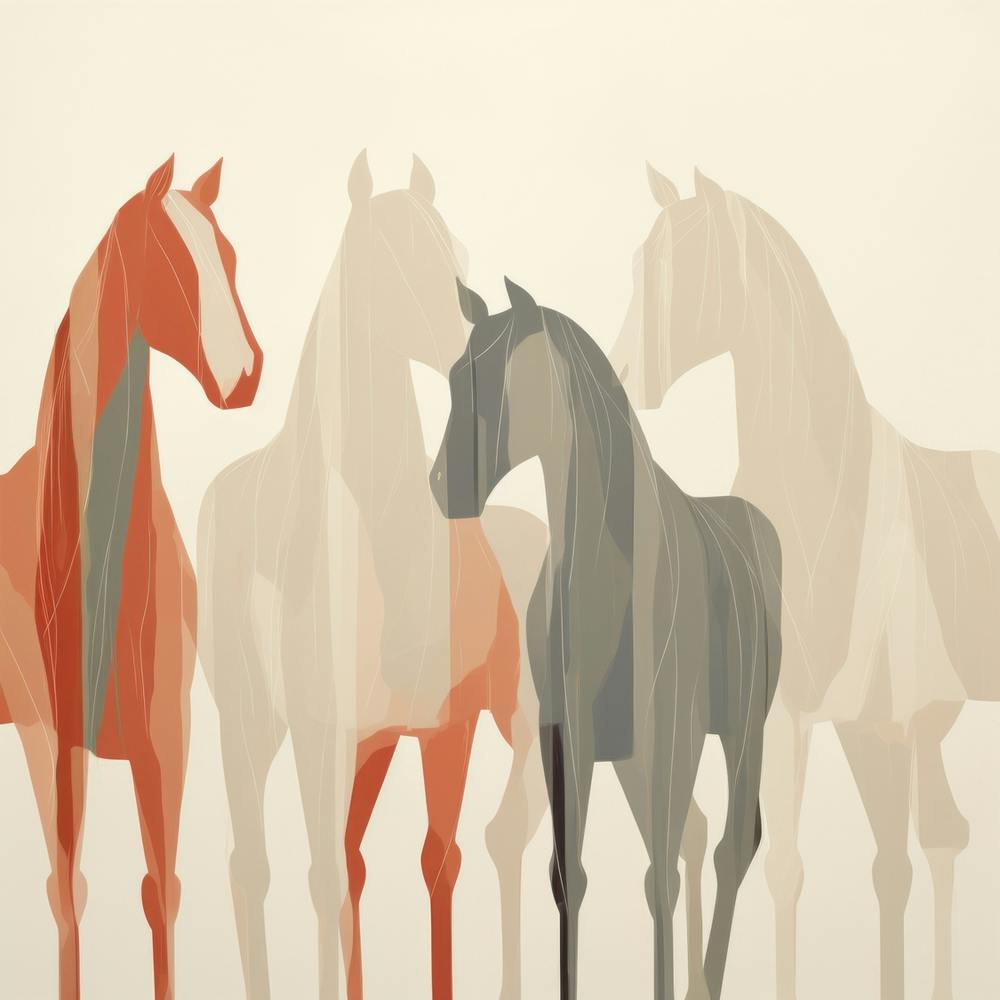Abstract Equines Collection 69