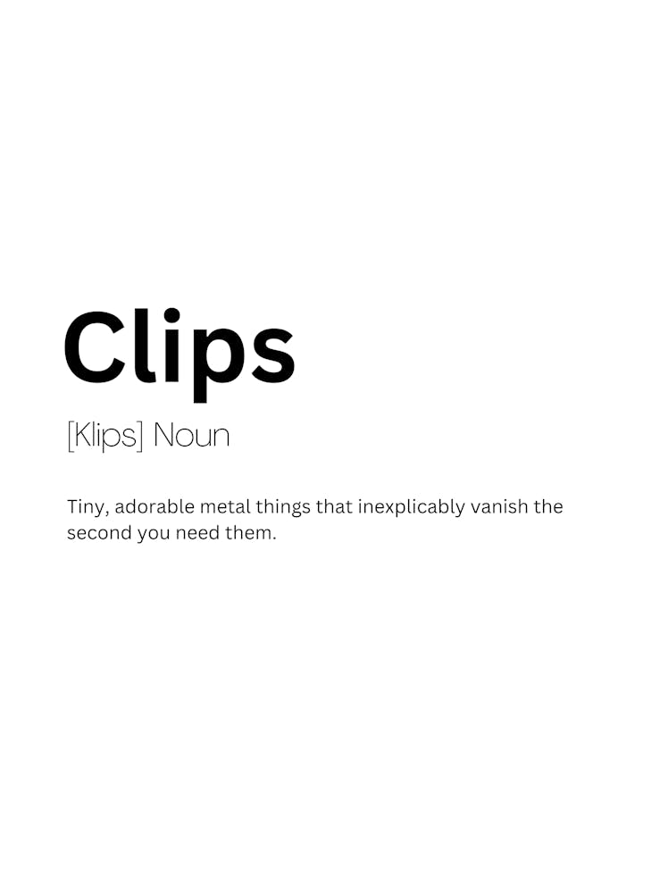 Clips Definition Meaning
