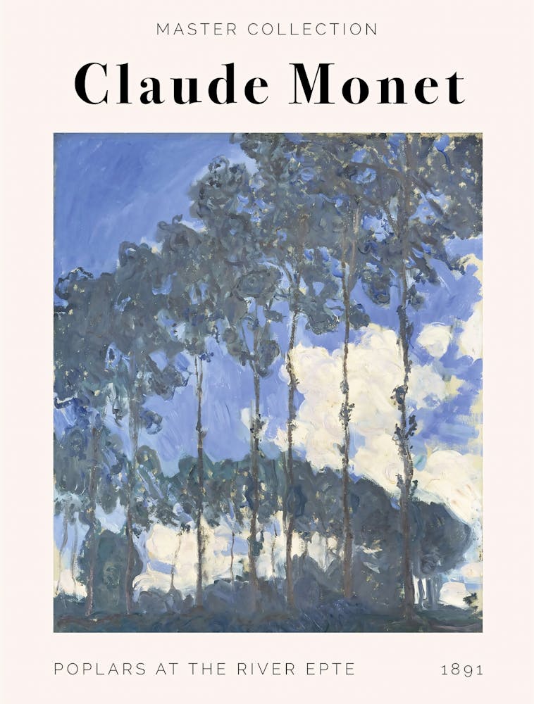 Claude Monet - Poplars At The River Et