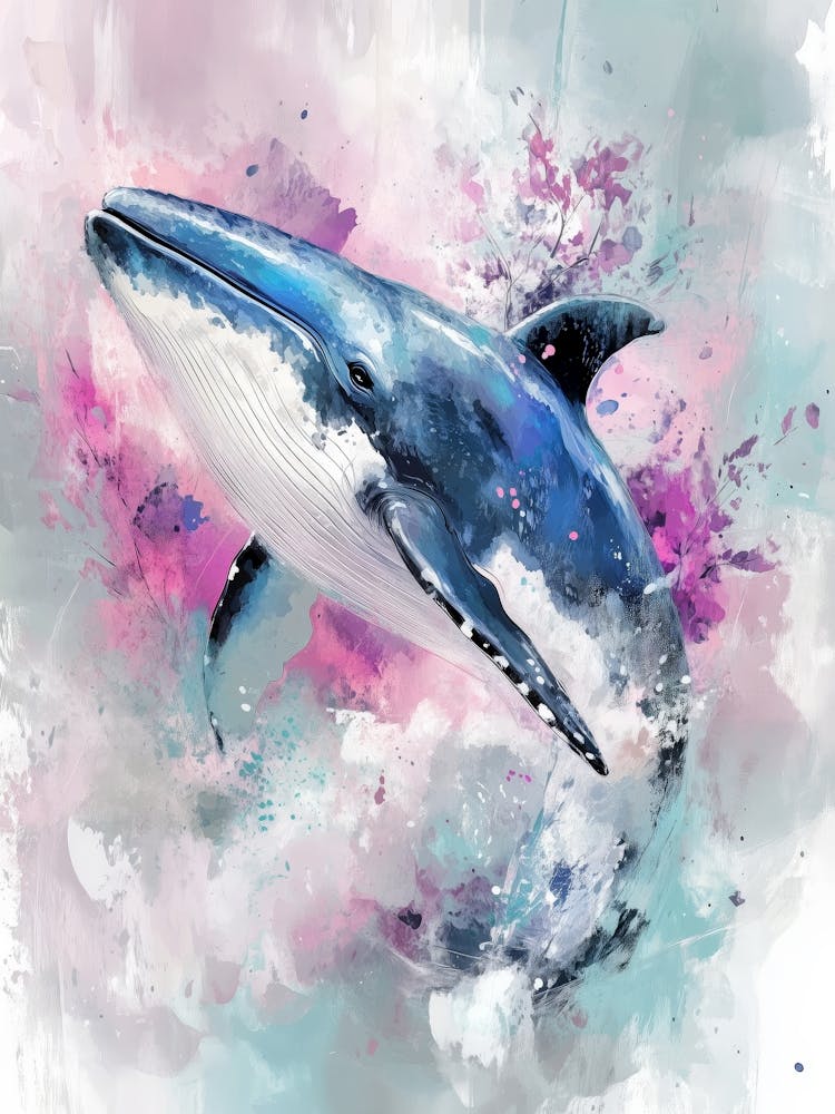 Whale Canvas Print 1