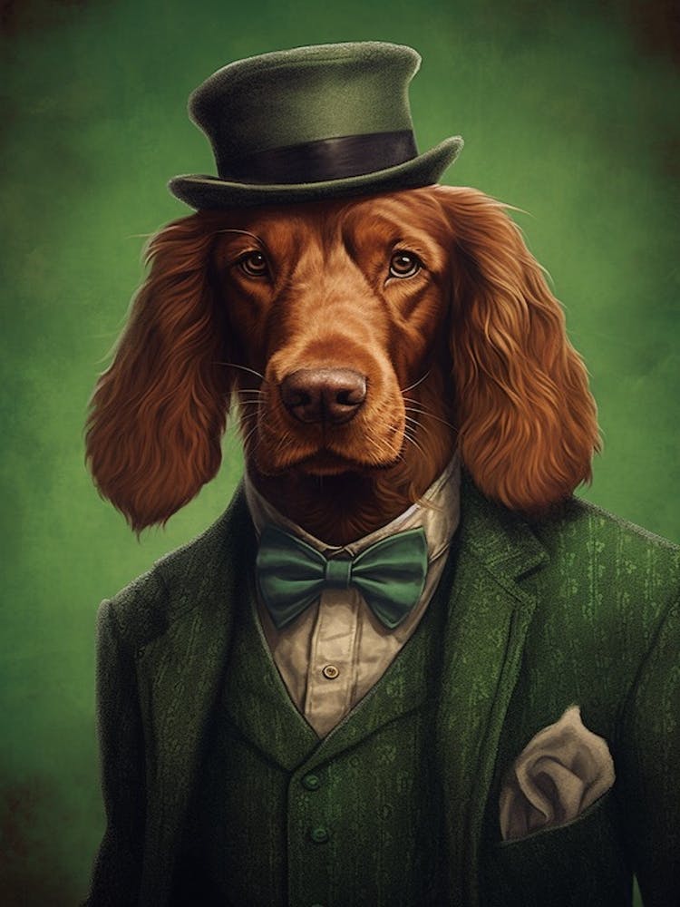 Gangster Dog Irish Setter 2